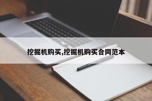 挖掘机购买,挖掘机购买合同范本